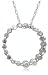 10k White or Yellow Gold Journey Circle Pendant (1/4 cttw, H-I Color, I3 Clarity)