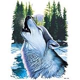 Wolf Howling Adult Sweatshirt
