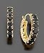 Jewelry : 14k Gold Onyx Earrings