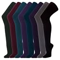 Damen Thermo Strumpfhose flauschig warm mit Innenflanell in 8 Farben 89551
