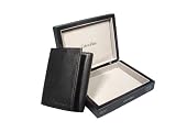 Calvin Klein Genuine Leather Tri-fold Wallet w/ Free Gift Box