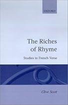 The Riches of Rhyme: Studies in French Verse
