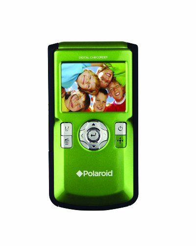 Polaroid DVF-130GC USB Camcorder with 2.0-inch LCD Display (Green)