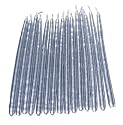 44 Silver Menorah Chanuka Candles viccSilver