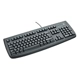 Logitech Deluxe 250 Tastatur USB schnurgebunden schwarz OEM (deutsches Tastaturlayout, QWERTZ)von "Logitech"