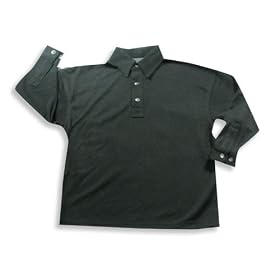 Claiborne - Boys Long Sleeve Polo Shirt, Black