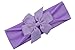 Nylon Baby Bow Headband Fits Newborn to 9 Months By Funny Girl Designs