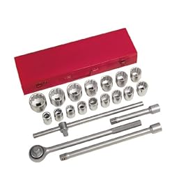 Jet Equipment SW-2134, Socket Set, 21 pc., 3/4" Drive