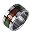 Mood Rings S16 Stainless Steel Endless Band High Quality Rainbow Colorsl (10)