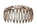 France Luxe 10 Tooth Vintage French Comb - Onyx