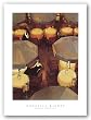Umbrella Lights by Juarez Machado 19"x25" Art Print Poster