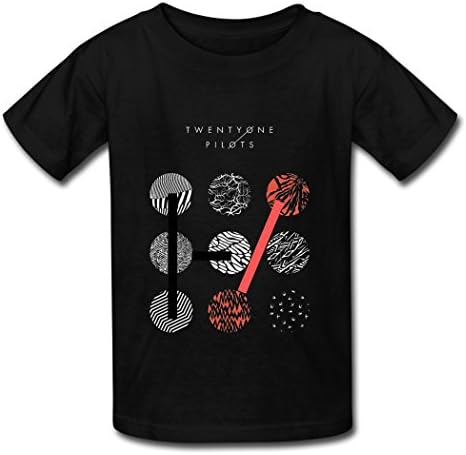 TWENTY ONE PILOTS Big Boys' Girls' Printed T-Shirt XS