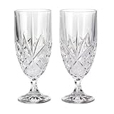 Godinger Dublin Crystal Set of 12 Iced Beverage Glasses