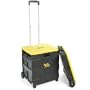 dbest 00-011 Quik Cart Two-Wheeled Collapsible Handcart with Lid