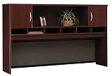 72in. 2 Door Hutch In Mahogany Finish By Bush Furniture