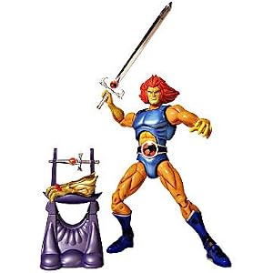 Click here to buy the Bandai Thundercats 2011 SDCC San Diego ComicCon 8 Inch Classic Collector Series Action Figure LionO