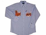 LRG - Lrg Button Front Long Sleeve Shirt size Large