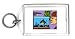 Keychain with body, individuals, individual, humans, person, human, boy, persons, fish, people, aquarium, pet, watching