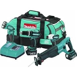 Makita LXT407 18V LXT 4-Piece Combo Kit