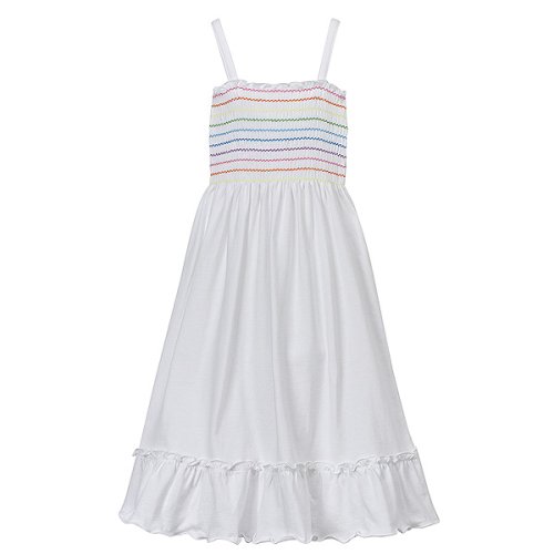 Girls' Circo� Smocked Dress - True White