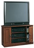 IMAGE OF Sauder Camden County Corner TV Stand Planked Cherry