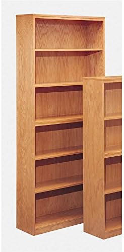 Congress Bookcases 84 in. Bookcase (Dark Mahogany)