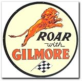Signpast Reproduction Vintage Sign, GILMORE GAS