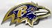 Baltimore Ravens Enamel Pewter Buckle, NFL Football Buckle