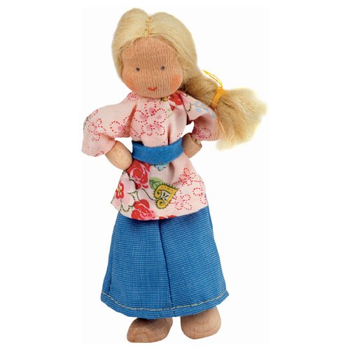 Childrens Toyshop  Spielwaren : Käthe Kruse 66466 - BIP Waldorf Mutter Lilli blond