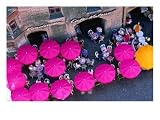 Umbrellas of Cafe, Innsbruck, Austria, Streets & Roadways Photographic Poster Print by Chris Mellor, 24x18