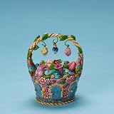 Jim Shore - Heartwood Creek - Easter Basket with Ornaments by Enesco - 4015583IMAGE