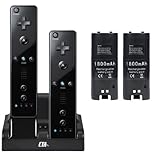 Wii USB and AC Adapter Double Charge Station with 2 Rechargeable Batteries