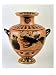 Archaic Ionian Hydria Depicting Heracles Bringing Cerberus to Eurystheus, 530 BC Art ...