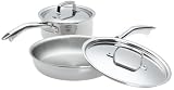J.A. Henckels International Classic Clad 4-Piece Starter Set