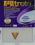 6 each: 3M Ultra Allergen Reduction Filter (2000)