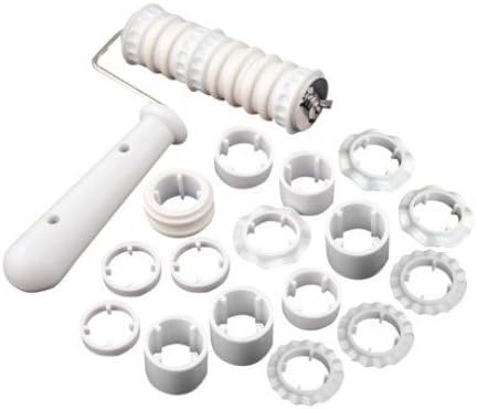 WM KING Fondant Ribbon Cutter Roller Embosser Cake Decorating