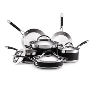 Anolon Ultra Clad 10-Piece Cookware Set Anolon Ultra Clad 10-Piece Cookware Set