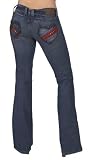 Frankie B. - FRANKIE B. Jeans Fidelity Heart Premium Denim Jeans 0 Ultra Lowrise Cat Womens