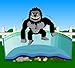 Splash Net Express Gorilla Floor Padding for 18ft x 33ft Oval Above Ground Swimming Pools