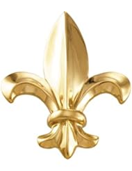 Fleur-de-lis Brooch in 14k Yellow Gold
