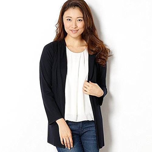 ローズティアラ（Rose Tiara） 全2色【S・38】マクラメ編みベルト付きウールコーディガン