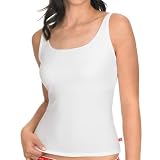 Jockey Women - Cotton Stretch: Camisole w/Shelf - White
