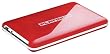 Platinum MyDrive 6,4 cm (2,5 Zoll) externe Festplatte 500GB HDD rot