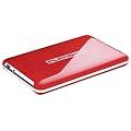 Platinum MyDrive 6,4 cm (2,5 Zoll) externe Festplatte 500GB HDD rot