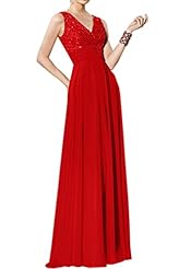 Floor Length Summer Empire   Waistline Lace Chiffon Wedding Dress 