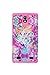 ZTE ZMAX 2 Case, LUXCA [Shock Proof] Hybrid Dual Layer [Slim Fit] Defender Protective Case Cover for ZTE ZMAX 2 Z958 (Blue Pink Rose)
