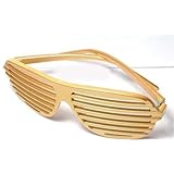 Shade Sunglasses Club Stronger Glass Cool Shutter Gold