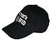 Waynes World Hat Wayne's Embroidered Baseball Cap Adjustable Black