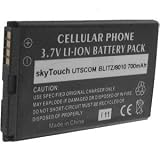 Replacement Lithium-ion Battery for Verizon Blitz/UTStarcom Pantech TXT8010 PNC740 MATRIX