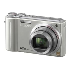 Panasonic Lumix TZ6 Digital Camera - Silver (10.1MP, 12x Optical Zoom) 2.7 inch LCD